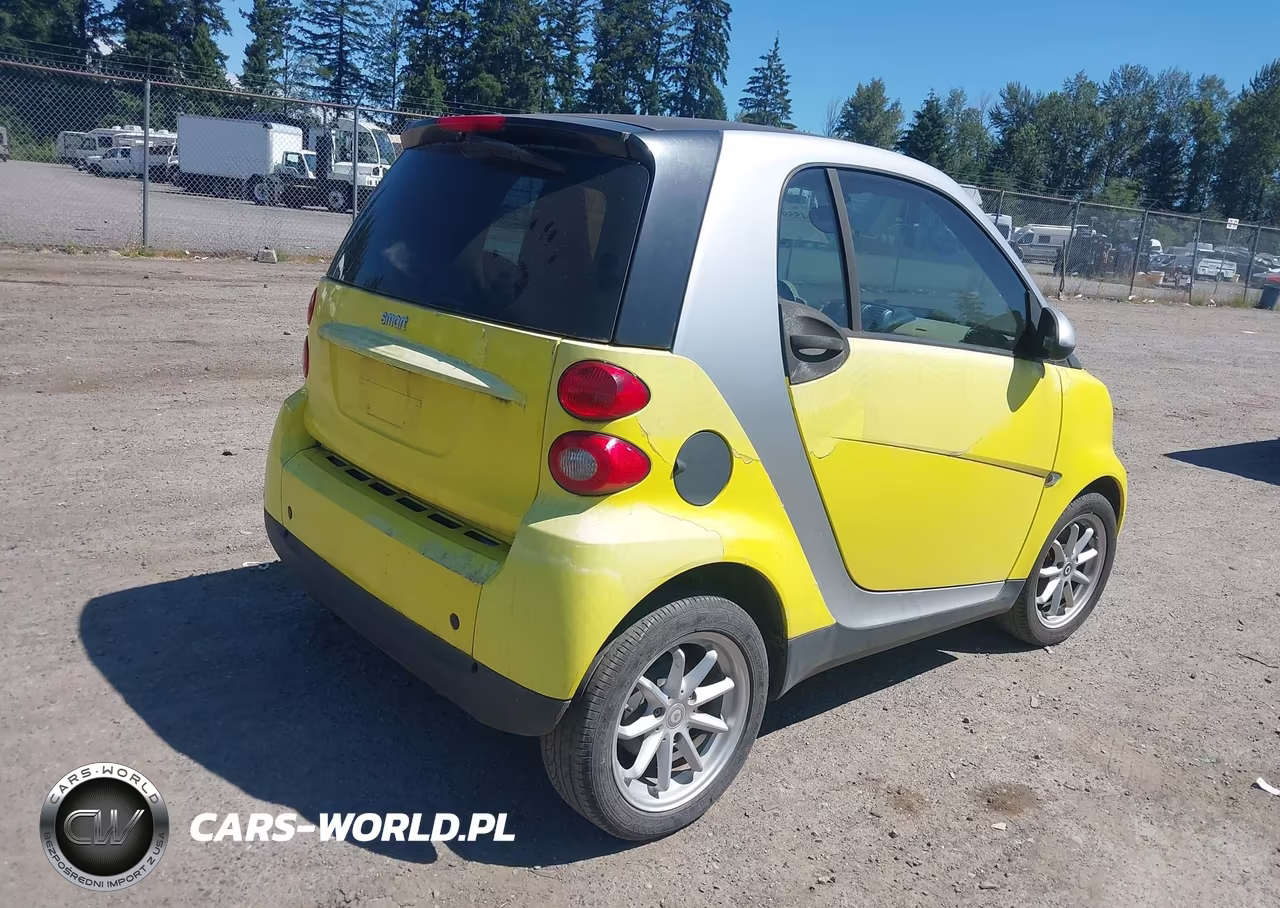 2008 Smart Fortwo Passion-Pure VIN:WMEEJ31X38K121896 - 4