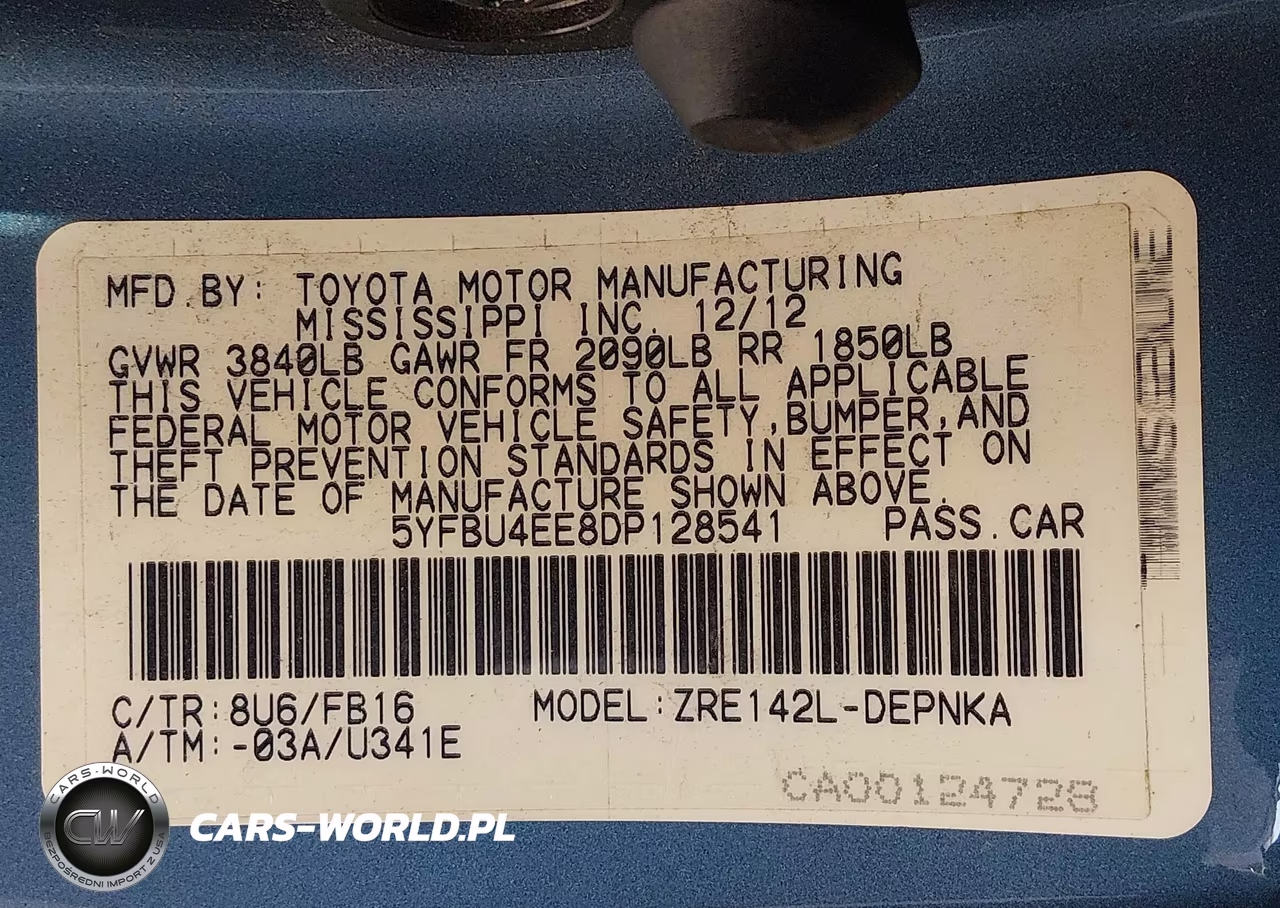 2013 Toyota Corolla Le VIN:5YFBU4EE8DP128541 - 9