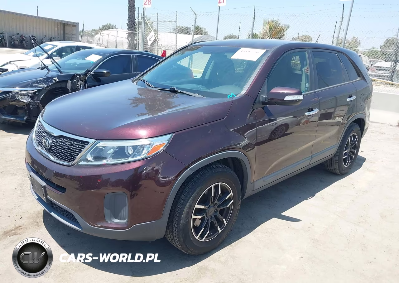 2014 Kia Sorento Lx VIN:5XYKT3A63EG537628 - 2