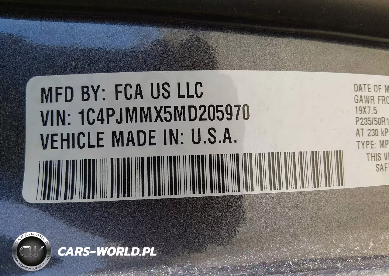 2021 Jeep Cherokee 80Th Anniversary 4X4 VIN:1C4PJMMX5MD205970 - 9