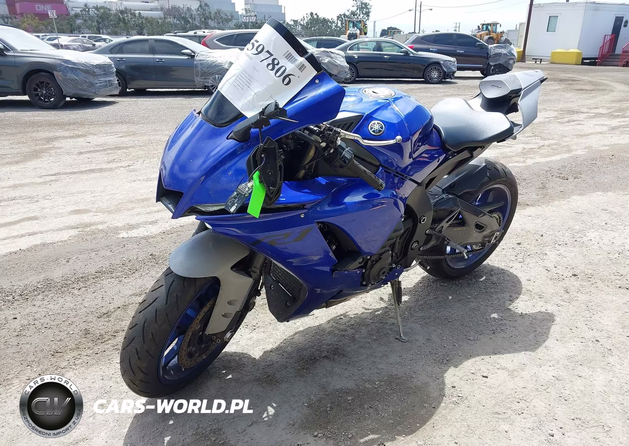 2020 Yamaha Yzfr1 VIN:JYARN66YXLA000381 - 2