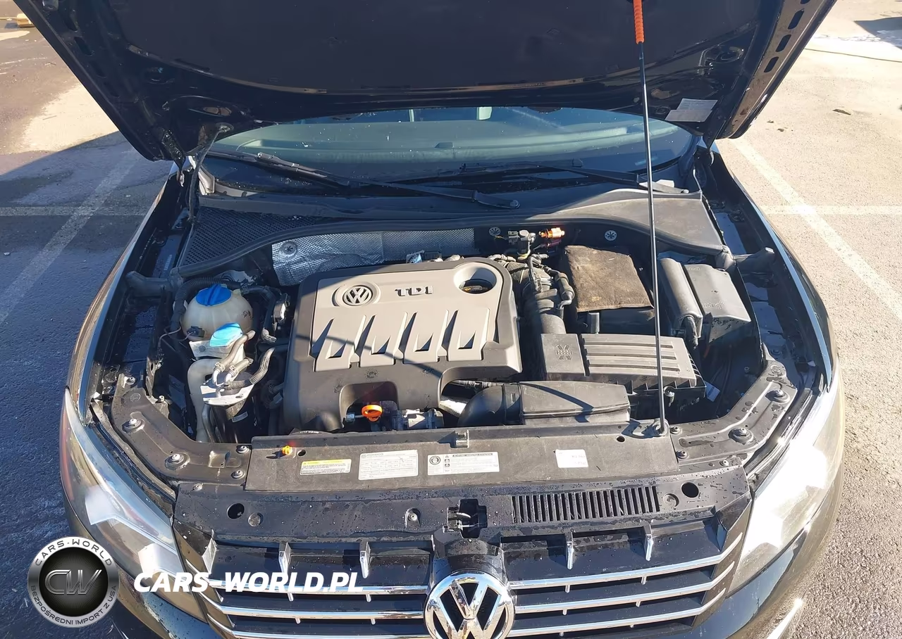 2013 Volkswagen Passat 2.0L Tdi Se VIN:1VWBN7A30DC001842 - 10