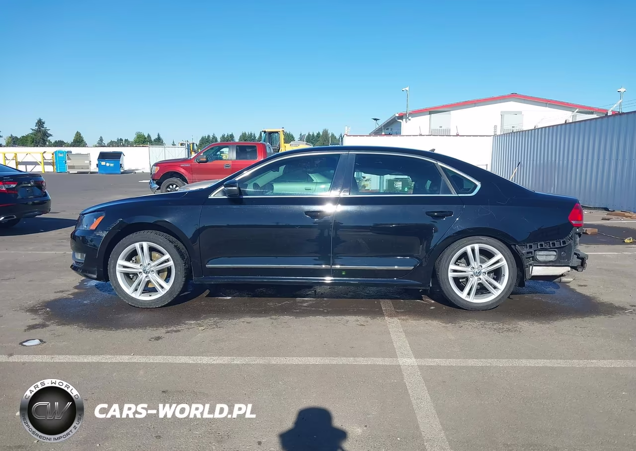 2013 Volkswagen Passat 2.0L Tdi Se VIN:1VWBN7A30DC001842 - 15