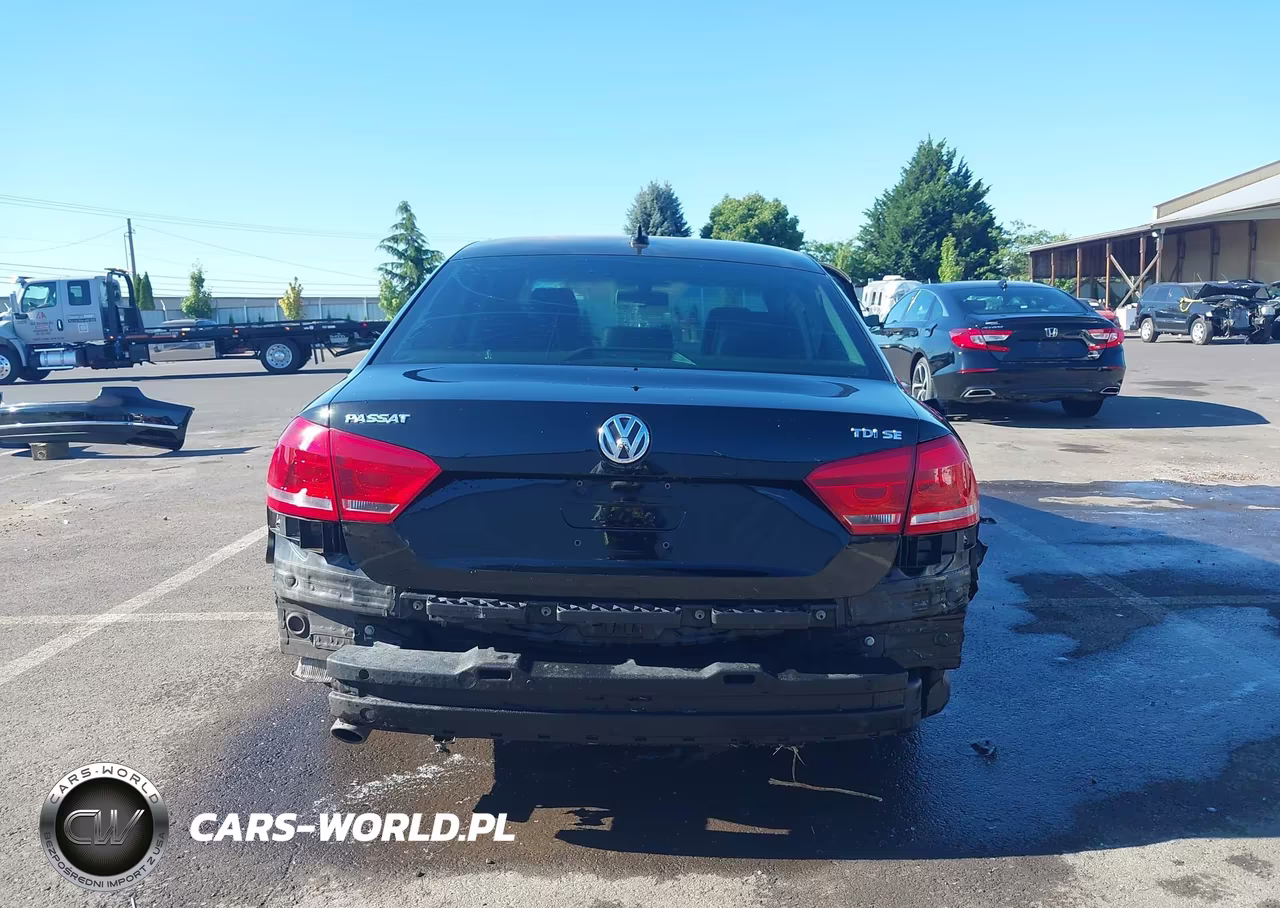 2013 Volkswagen Passat 2.0L Tdi Se VIN:1VWBN7A30DC001842 - 17