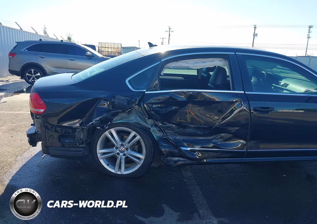 2013 Volkswagen Passat 2.0L Tdi Se VIN:1VWBN7A30DC001842 - 6