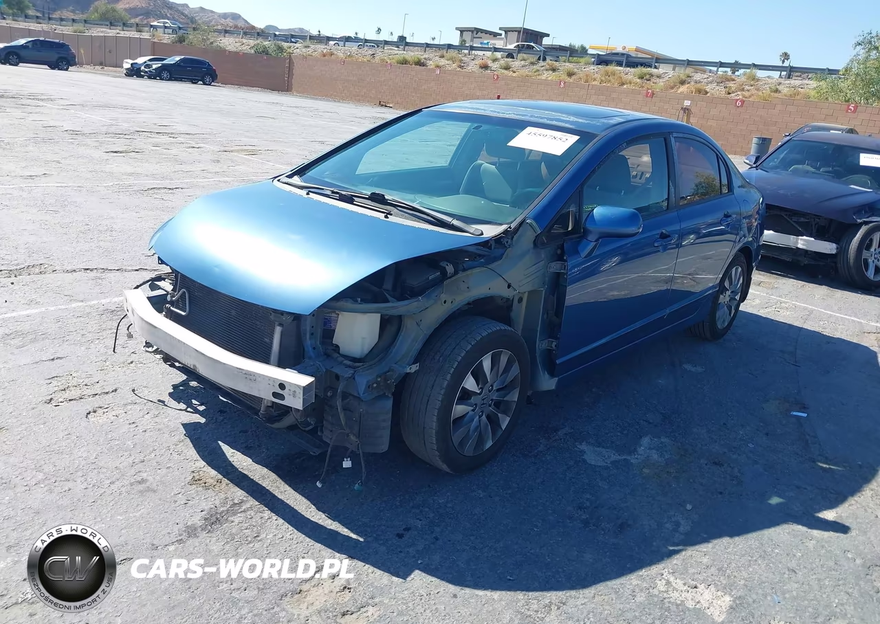 2009 Honda Civic Ex VIN:19XFA168X9E022179 - 2