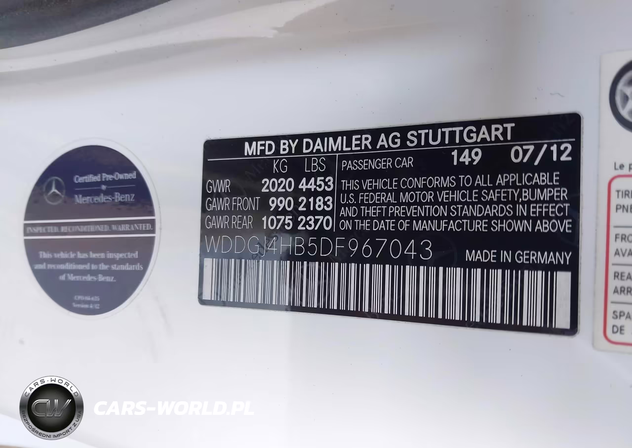 2013 Mercedes-Benz C 250 VIN:WDDGJ4HB5DF967043 - 9