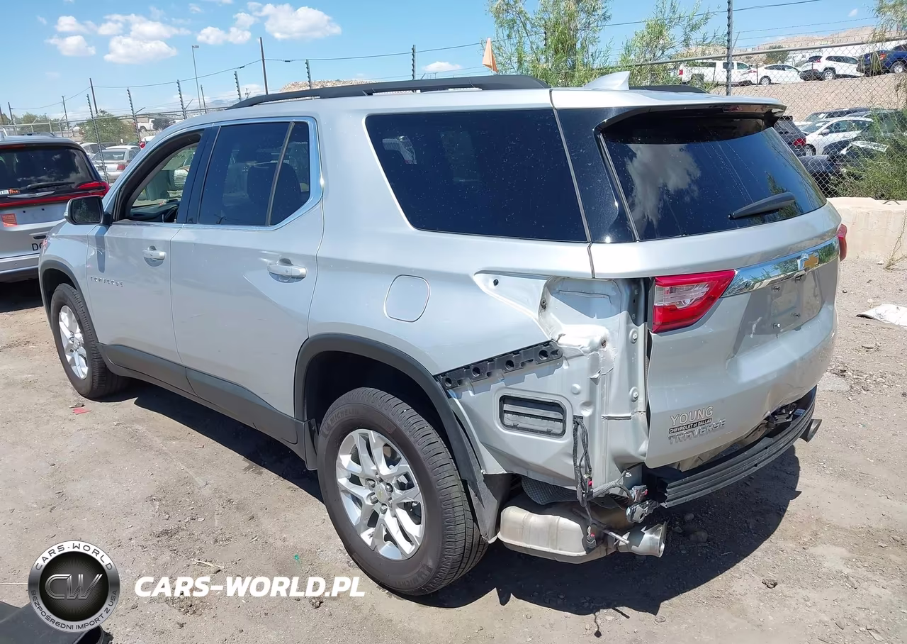 2021 Chevrolet Traverse Fwd Lt Cloth VIN:1GNERGKW1MJ268990 - 3