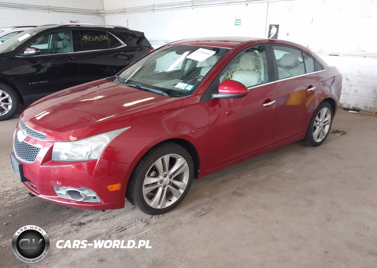 2011 Chevrolet Cruze Ltz VIN:1G1PH5S91B7160021 - 2