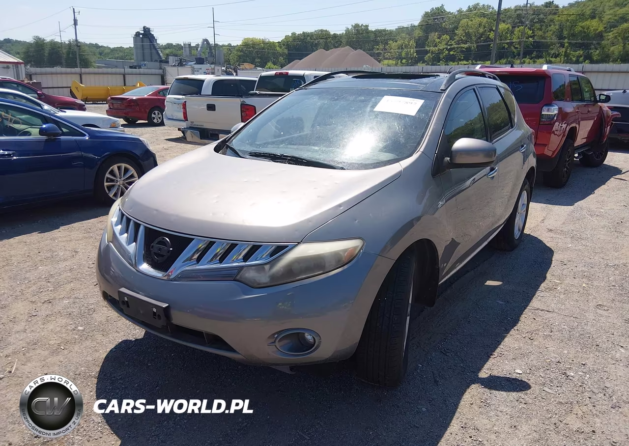 2010 Nissan Murano Sl VIN:JN8AZ1MW6AW120712 - 2