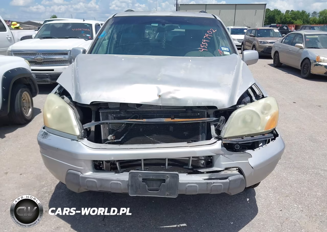 2004 Honda Pilot Ex-L VIN:2HKYF185X4H501672 - 10