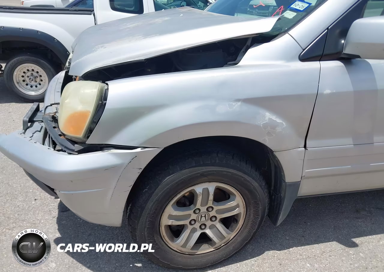 2004 Honda Pilot Ex-L VIN:2HKYF185X4H501672 - 13
