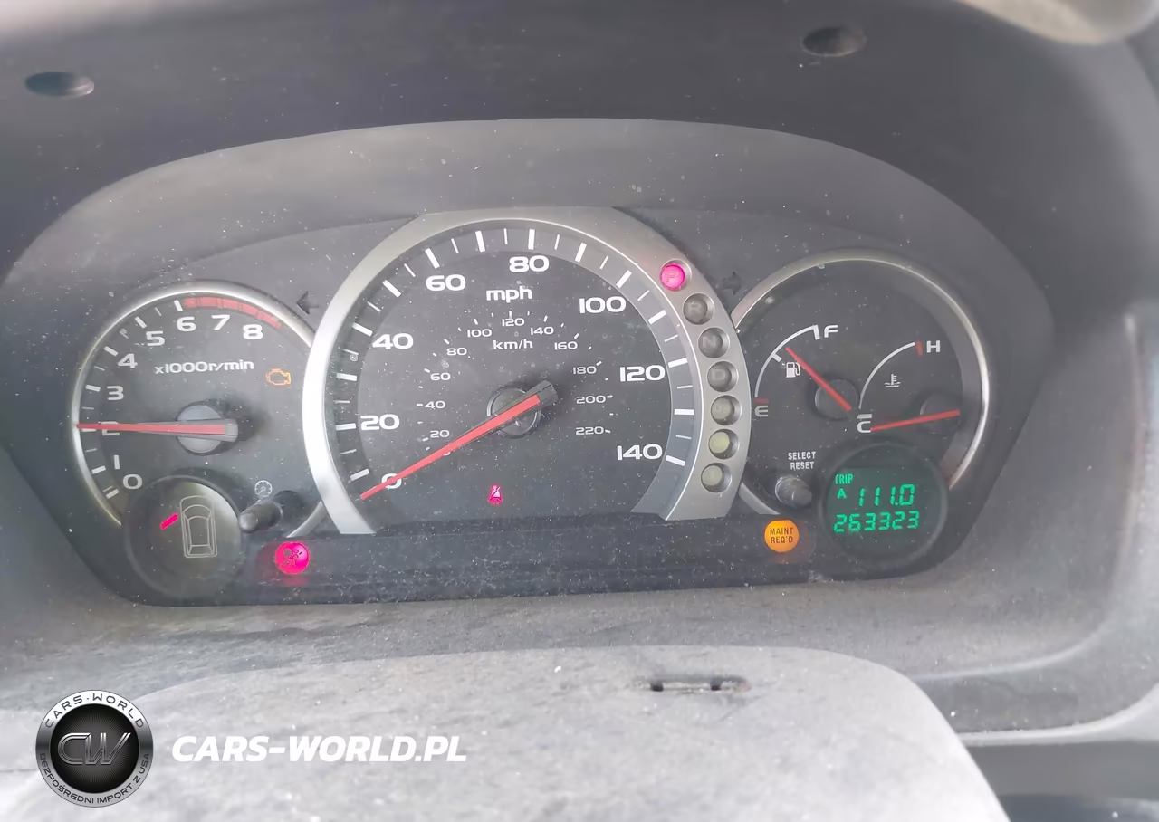 2004 Honda Pilot Ex-L VIN:2HKYF185X4H501672 - 7