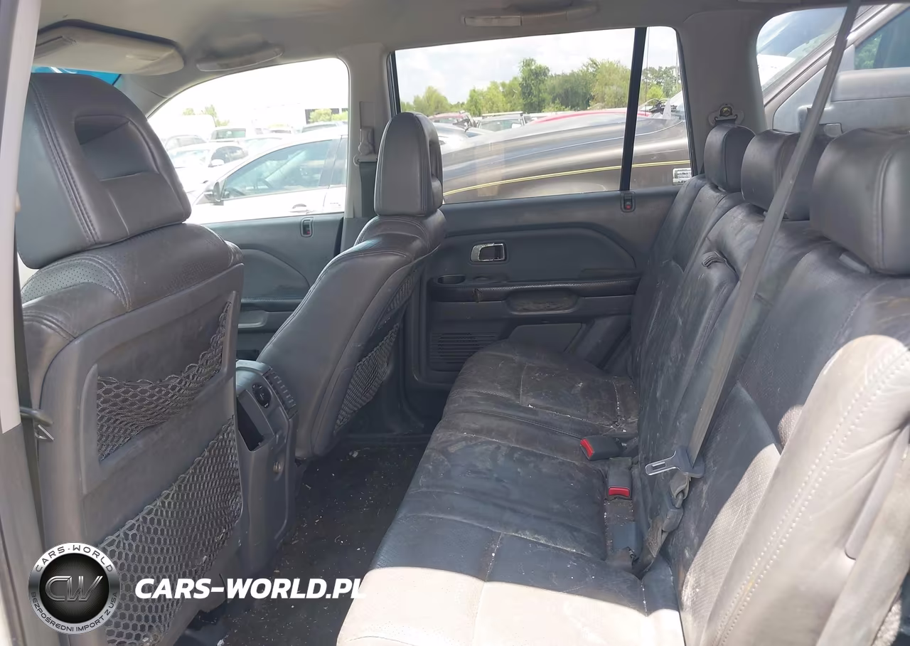 2004 Honda Pilot Ex-L VIN:2HKYF185X4H501672 - 8