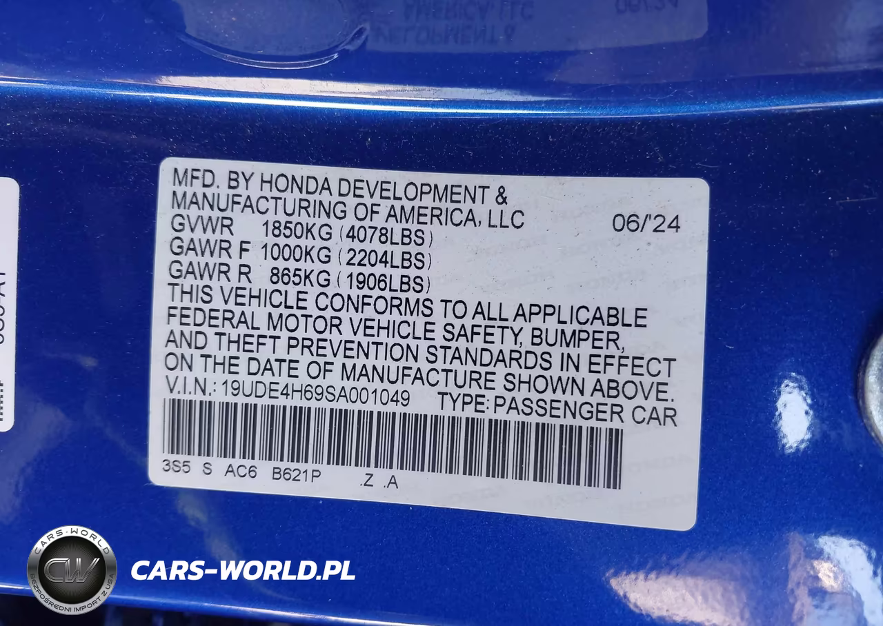 2025 Acura Integra A-Spec Technology VIN:19UDE4H69SA001049 - 9