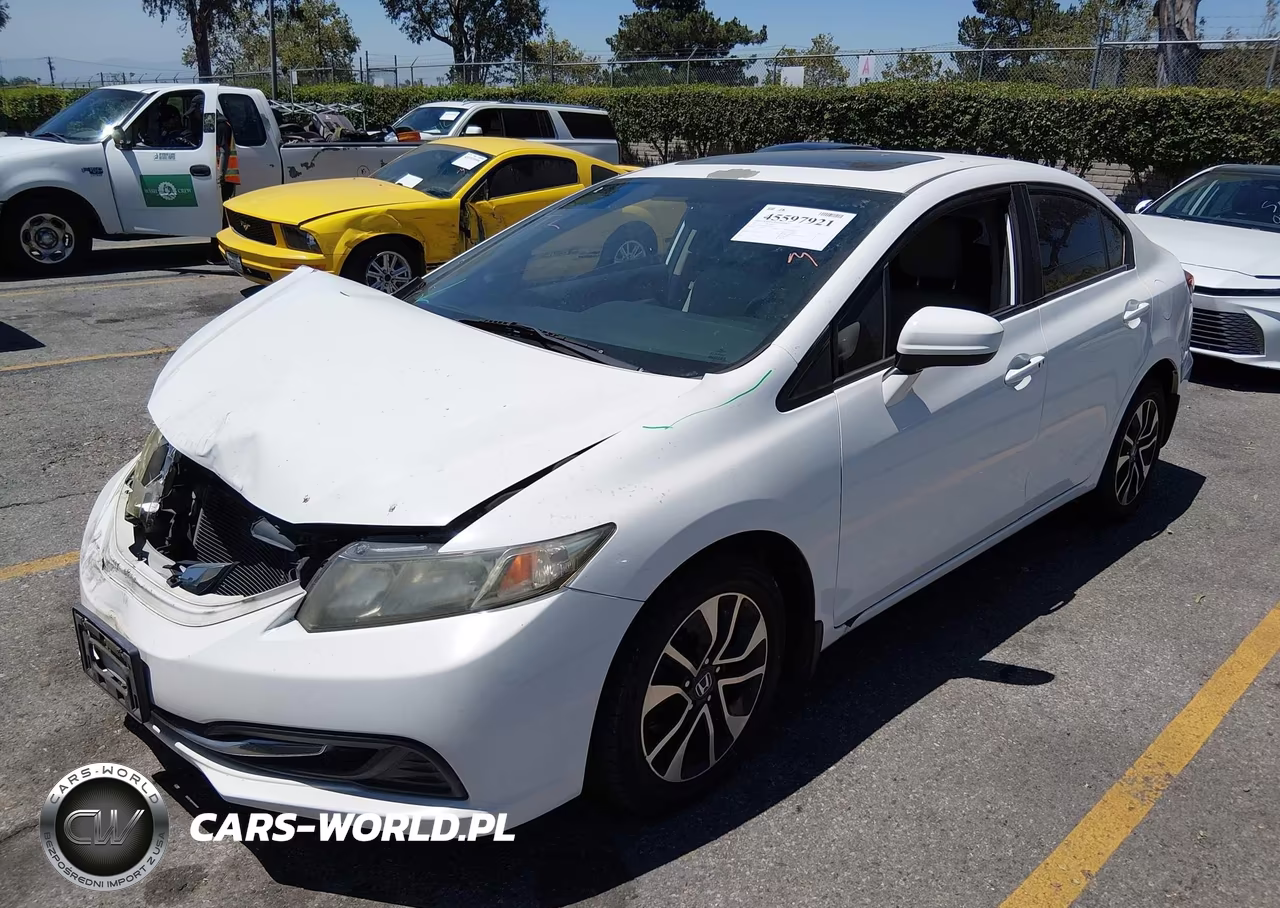 2015 Honda Civic Ex VIN:2HGFB2F89FH551028 - 2