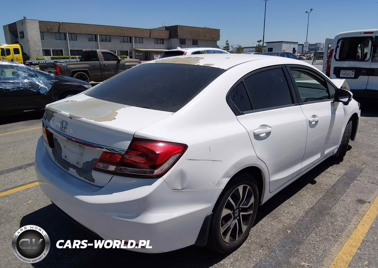 2015 Honda Civic Ex VIN:2HGFB2F89FH551028 - 4