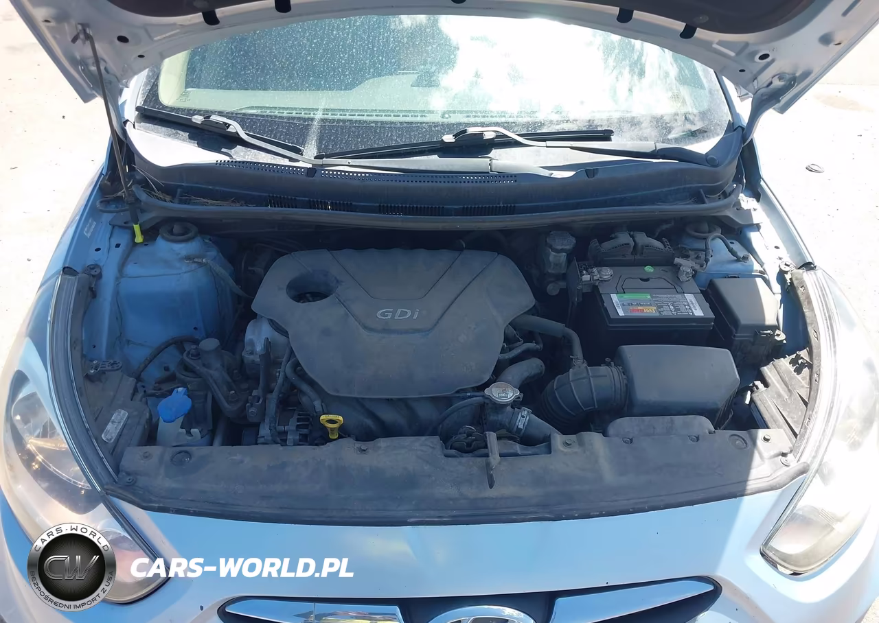 2013 Hyundai Accent Gls VIN:KMHCT4AE0DU522675 - 10
