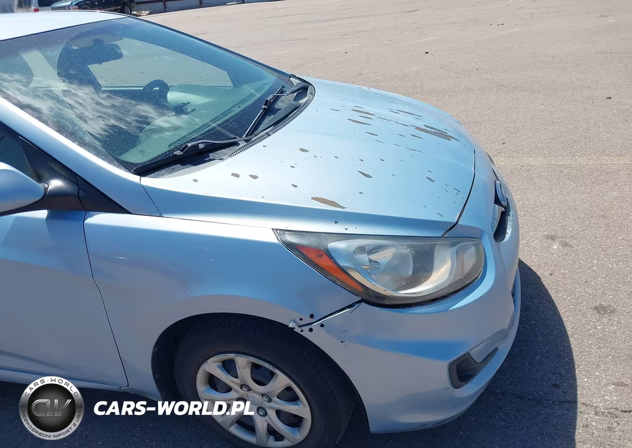 2013 Hyundai Accent Gls VIN:KMHCT4AE0DU522675 - 12
