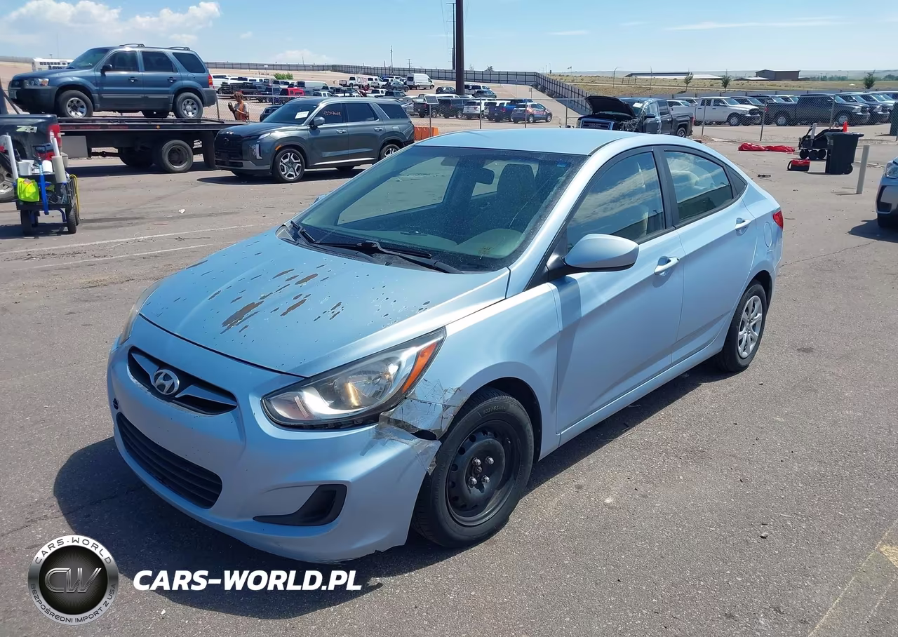 2013 Hyundai Accent Gls VIN:KMHCT4AE0DU522675 - 2