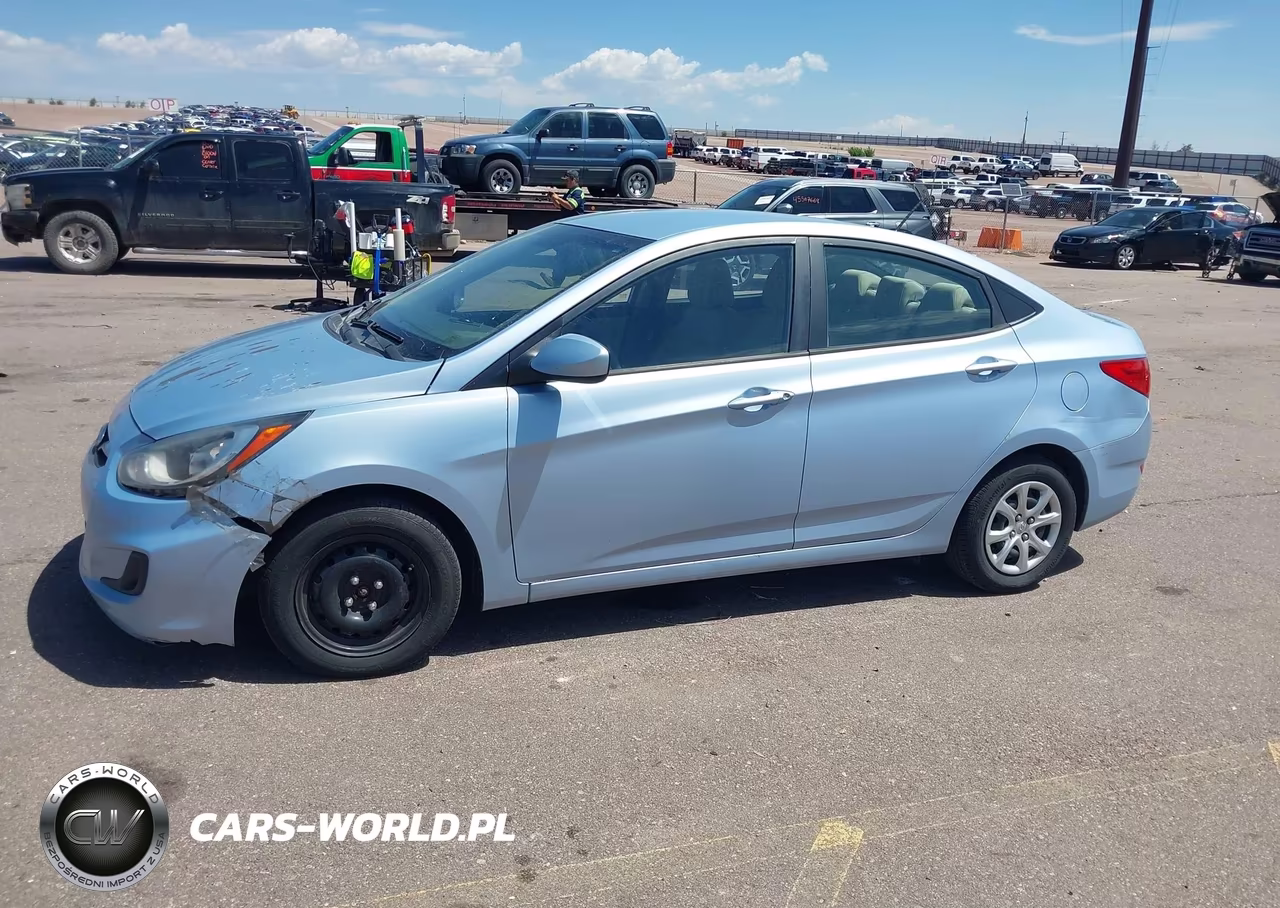 2013 Hyundai Accent Gls VIN:KMHCT4AE0DU522675 - 6