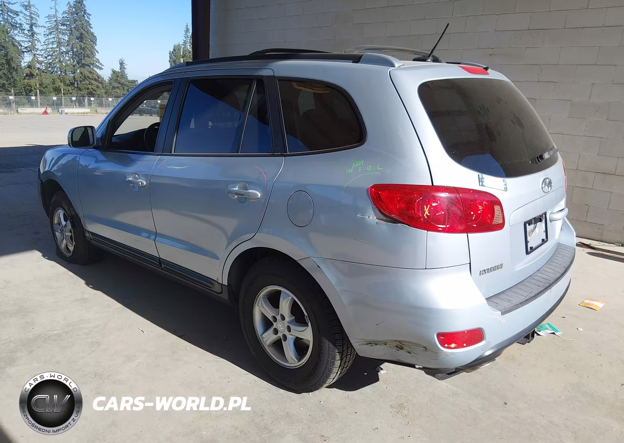 2007 Hyundai Santa Fe Gls VIN:5NMSG73D97H082123 - 3