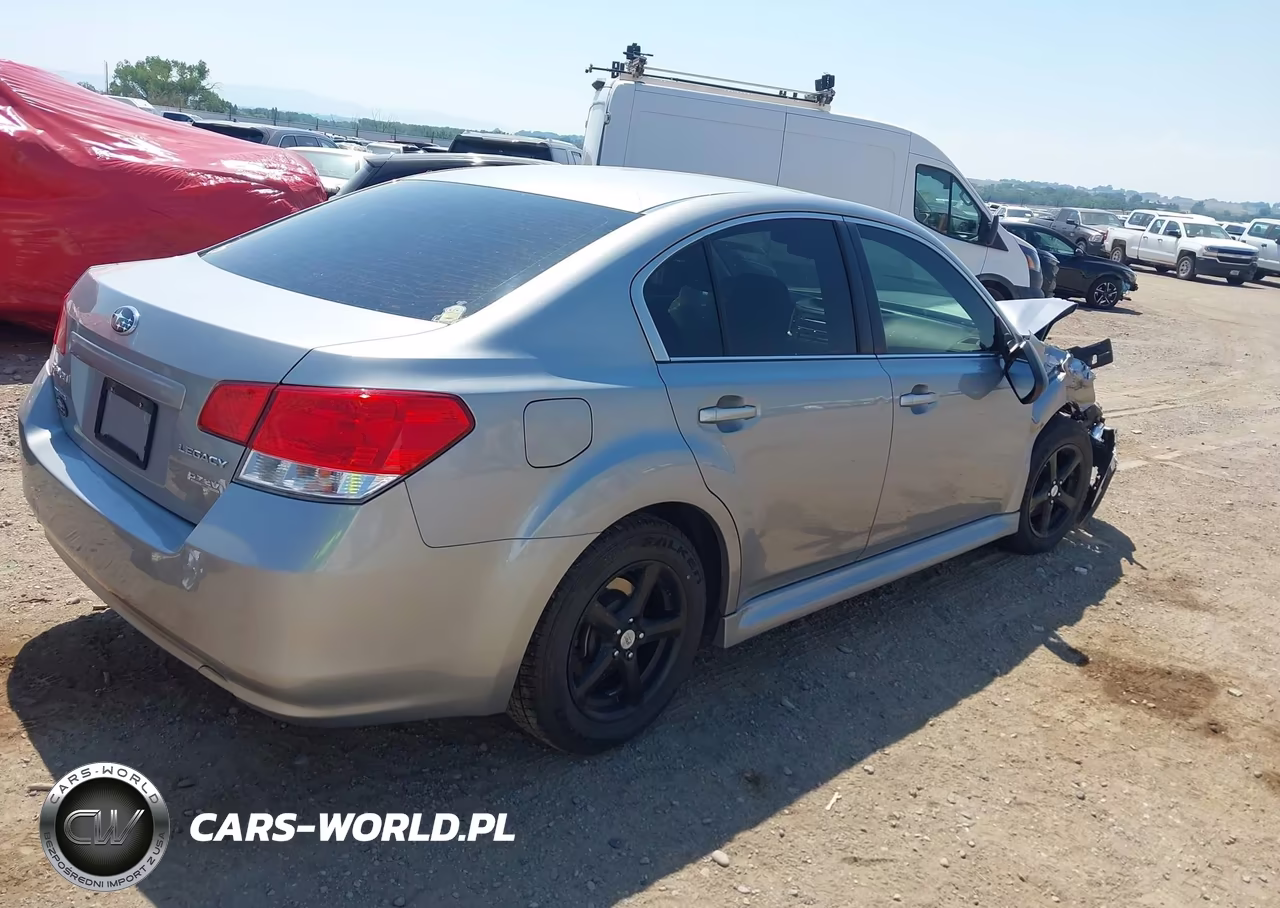 2011 Subaru Legacy 2.5I VIN:4S3BMBA65B3223793 - 4