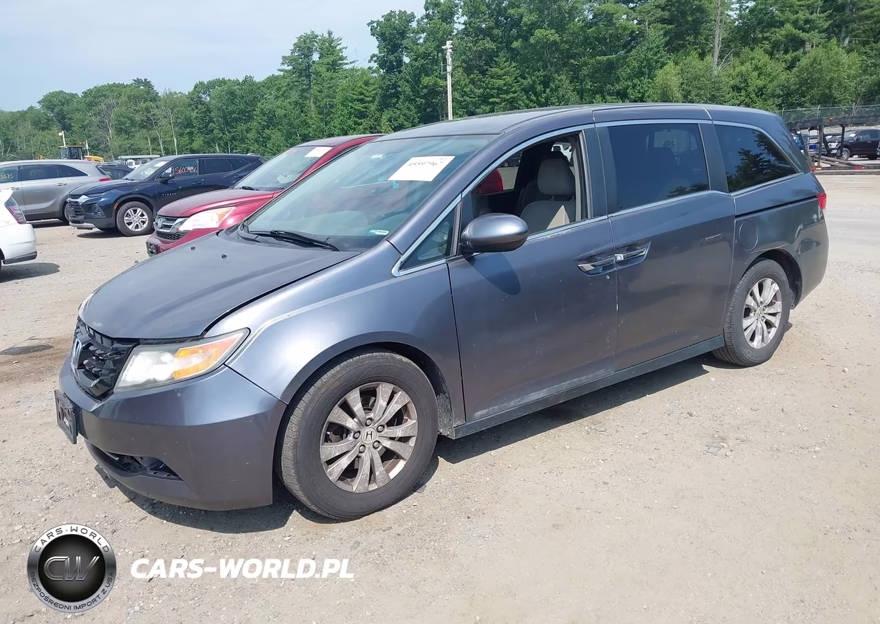 2016 Honda Odyssey Se VIN:5FNRL5H36GB020016 - 2