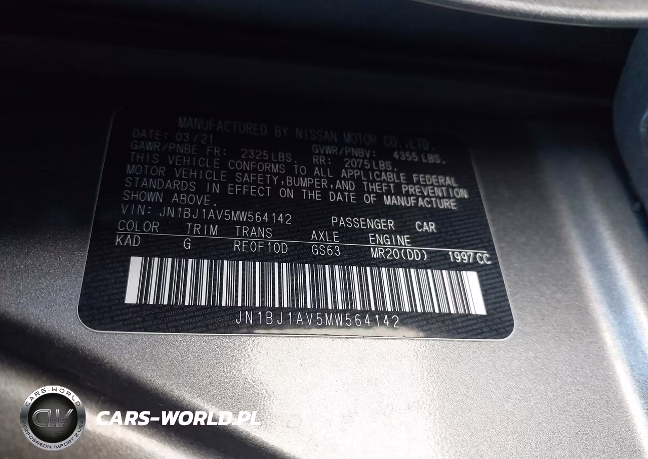 2021 Nissan Rogue Sport S Fwd Xtronic Cvt VIN:JN1BJ1AV5MW564142 - 9