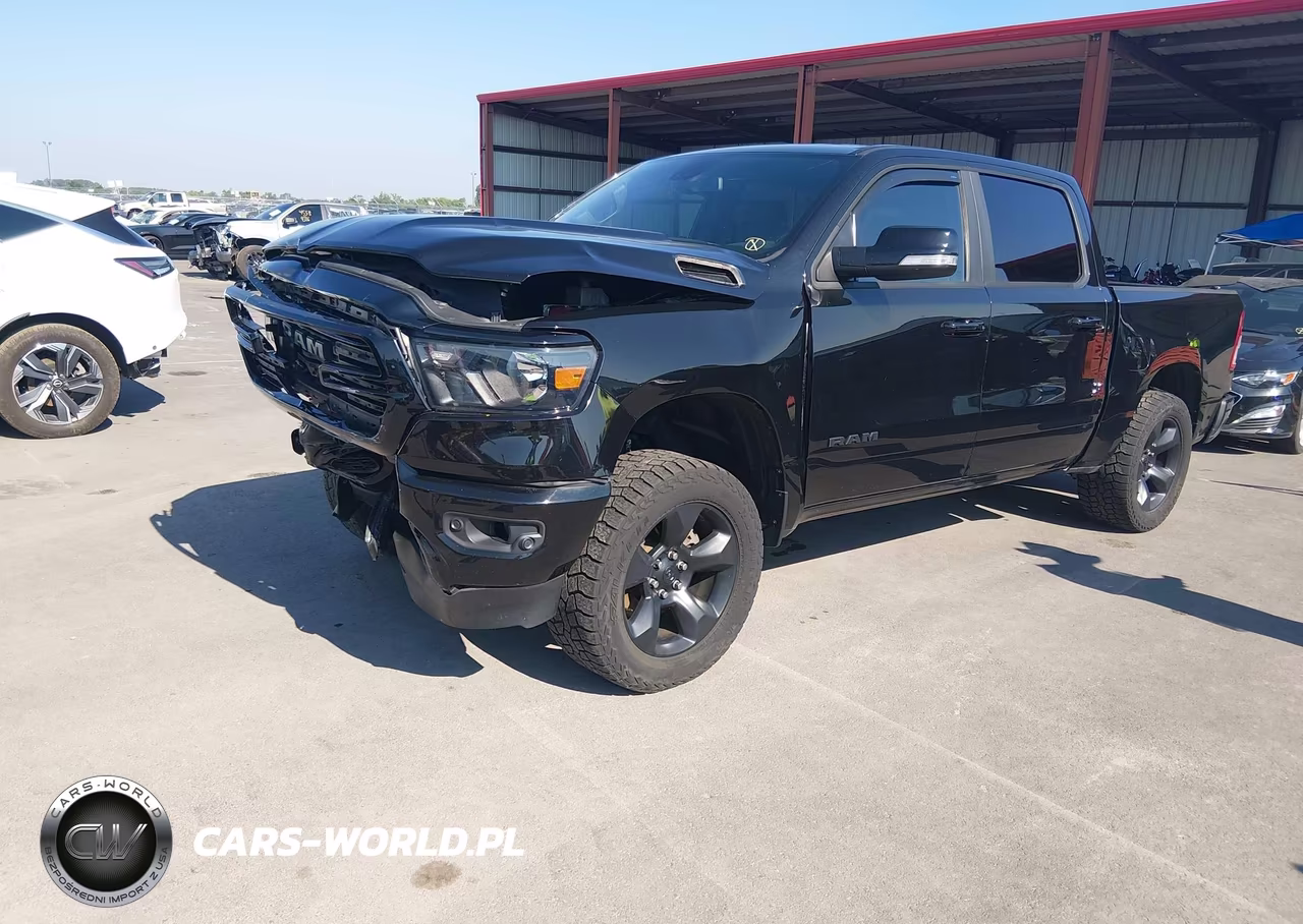 2019 Ram 1500 Big Horn-Lone Star 4X4 5'7 Box VIN:1C6SRFFT6KN711038 - 2