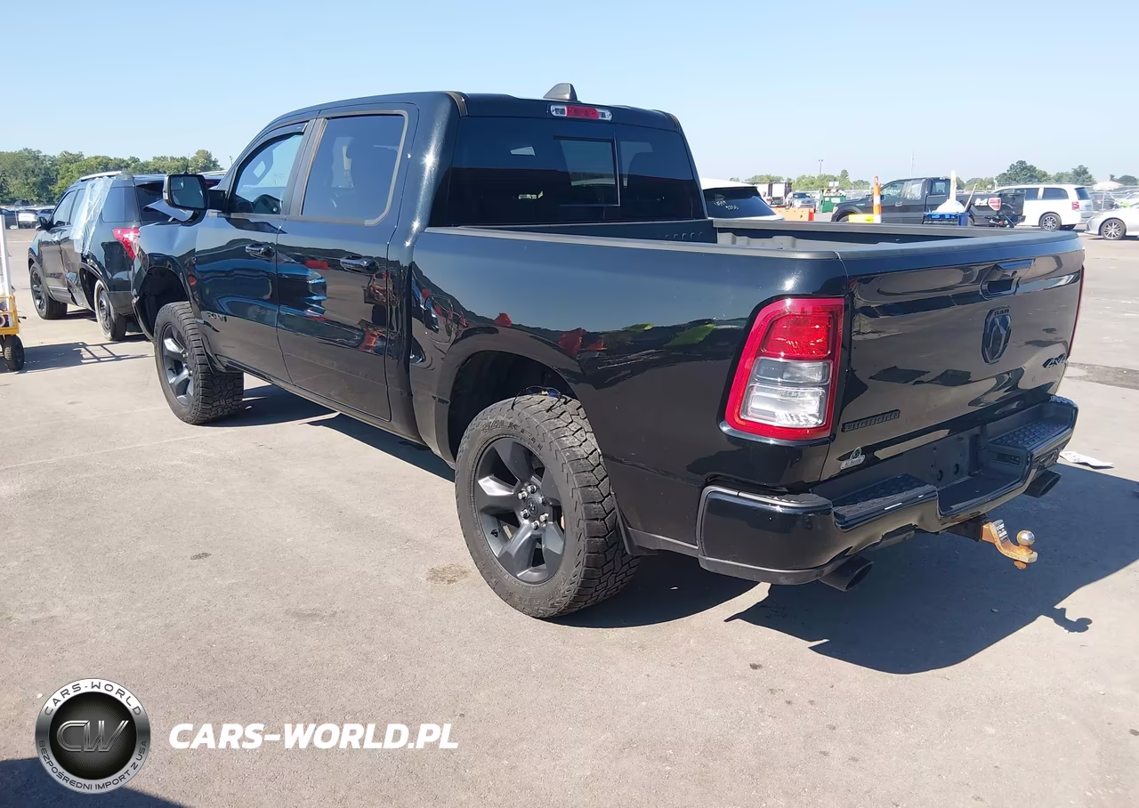 2019 Ram 1500 Big Horn-Lone Star 4X4 5'7 Box VIN:1C6SRFFT6KN711038 - 3