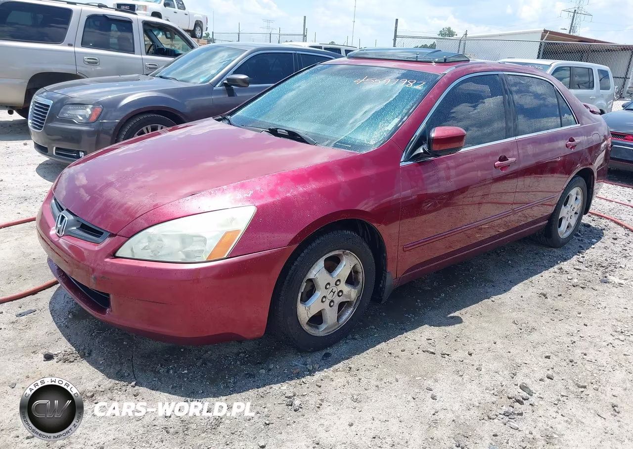 2004 Honda Accord 3.0 Ex VIN:1HGCM66504A001996 - 2