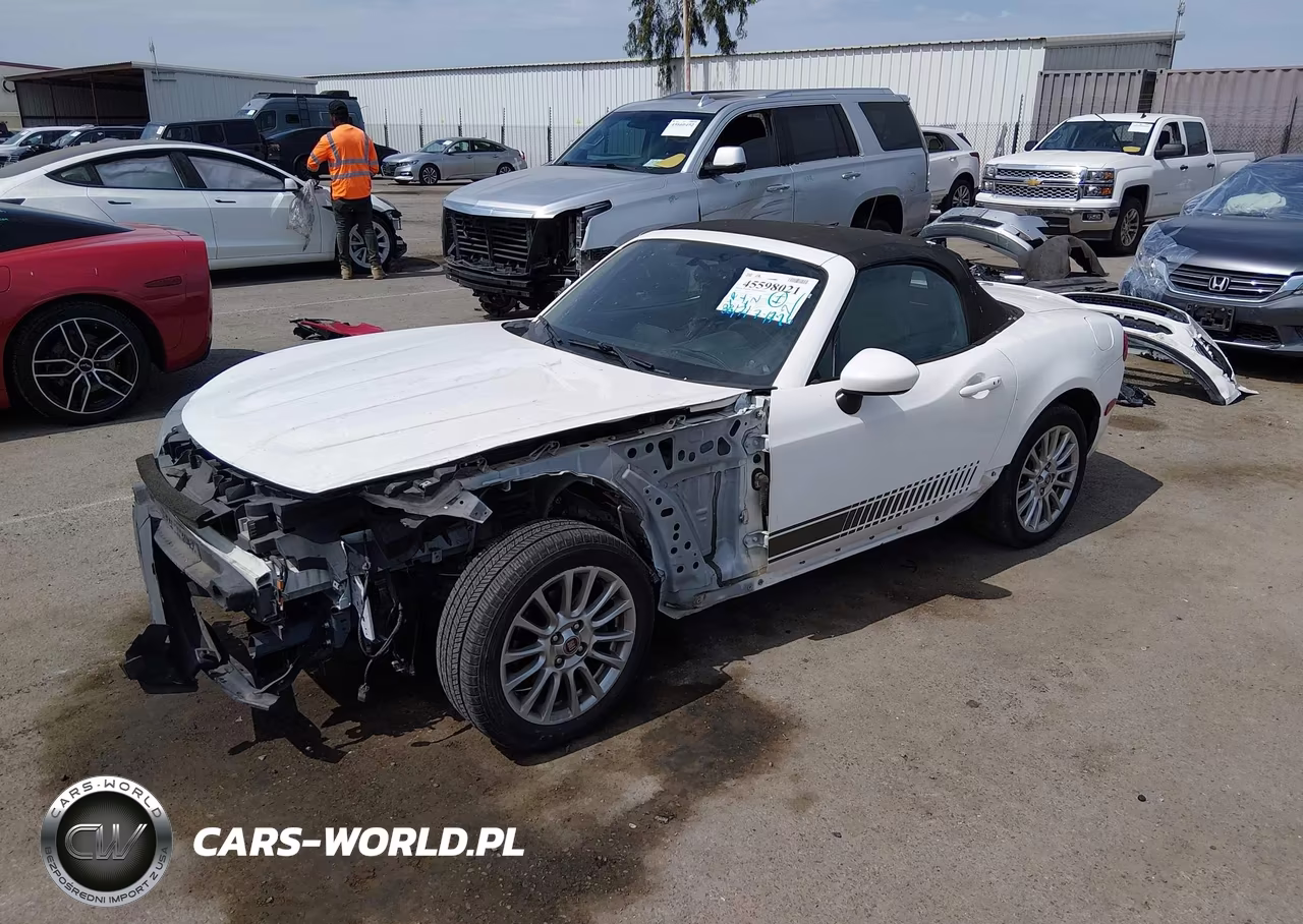 2017 Fiat 124 Spider Classica VIN:JC1NFAEK2H0105376 - 2