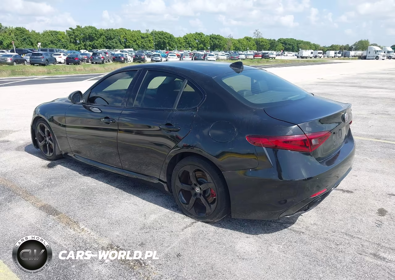 2018 Alfa Romeo Giulia Rwd VIN:ZARFAEBN1J7566504 - 3