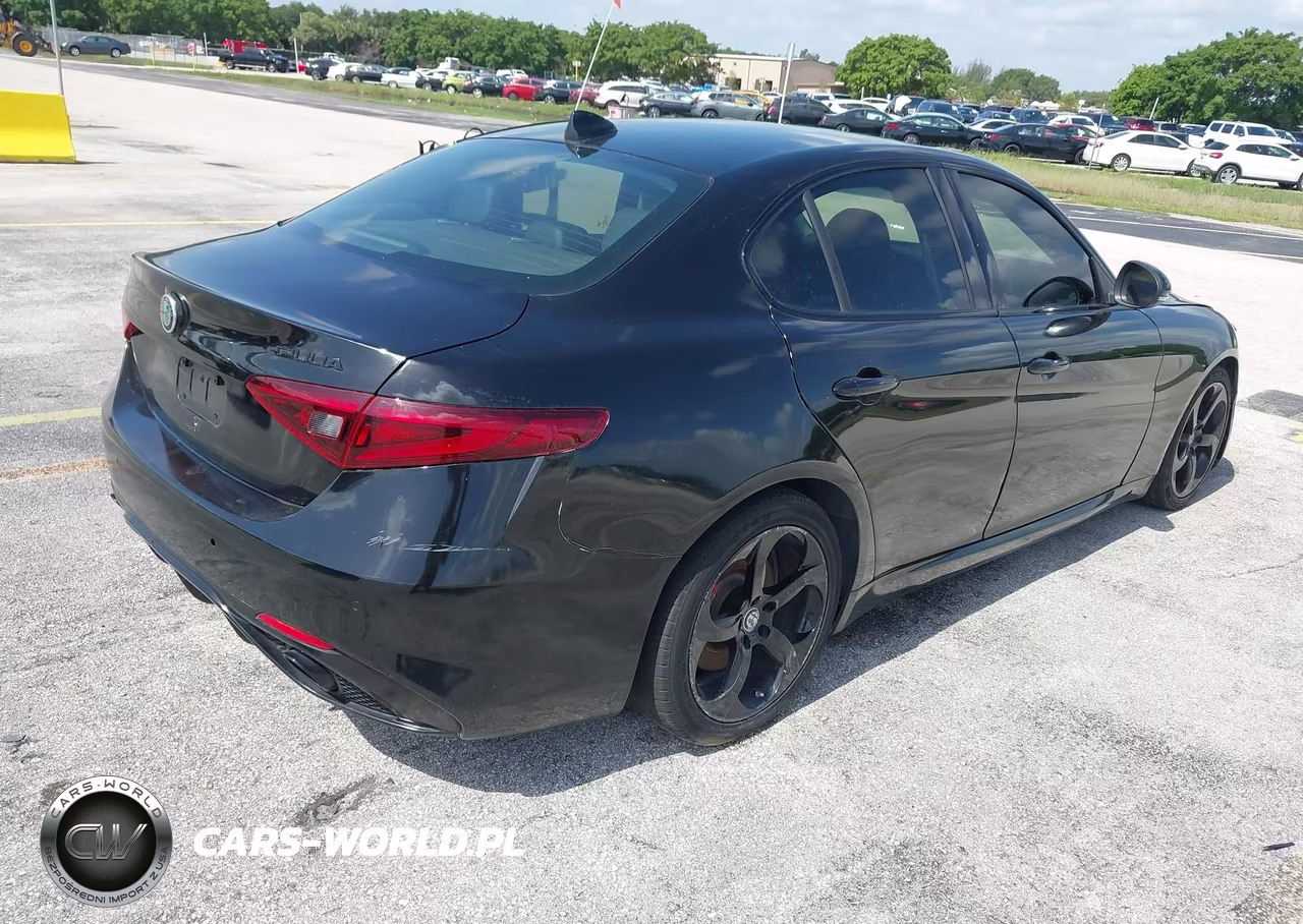 2018 Alfa Romeo Giulia Rwd VIN:ZARFAEBN1J7566504 - 4