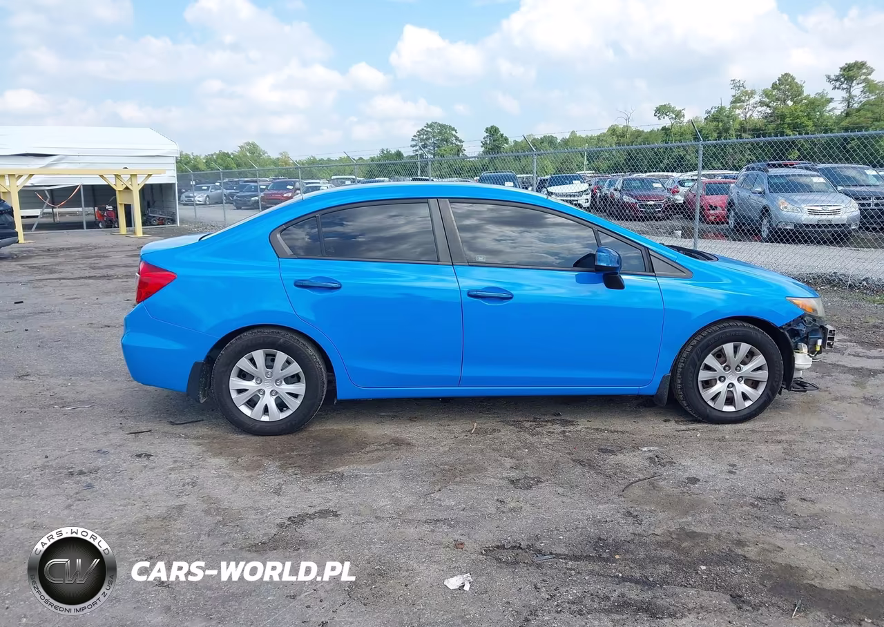 2012 Honda Civic Lx VIN:19XFB2F55CE060774 - 14