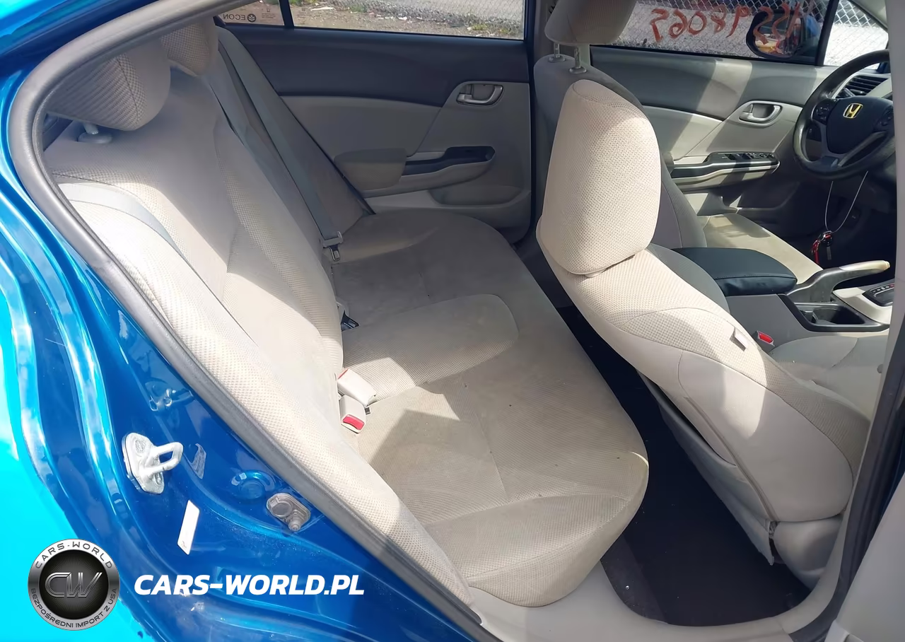 2012 Honda Civic Lx VIN:19XFB2F55CE060774 - 8