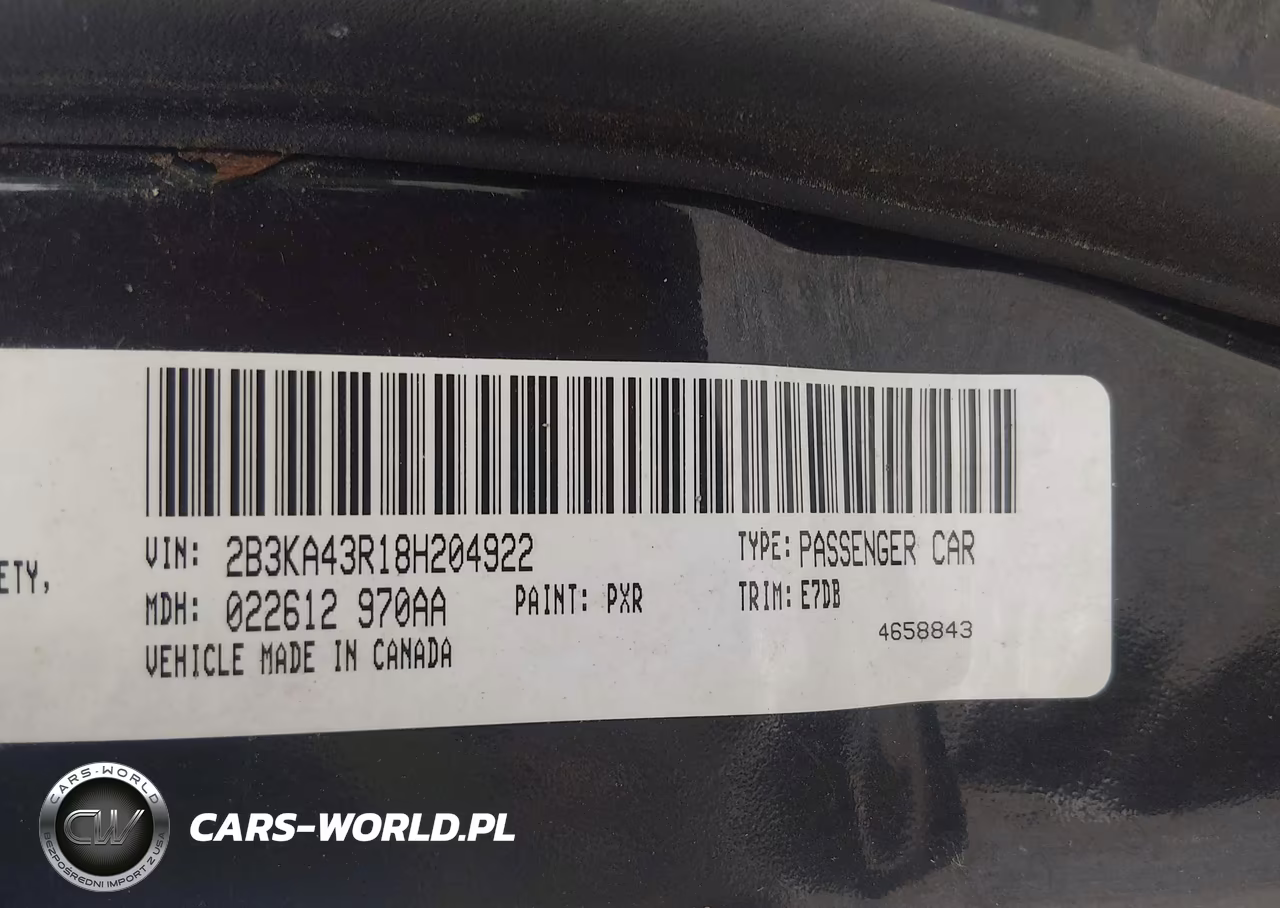 2008 Dodge Charger VIN:2B3KA43R18H204922 - 9