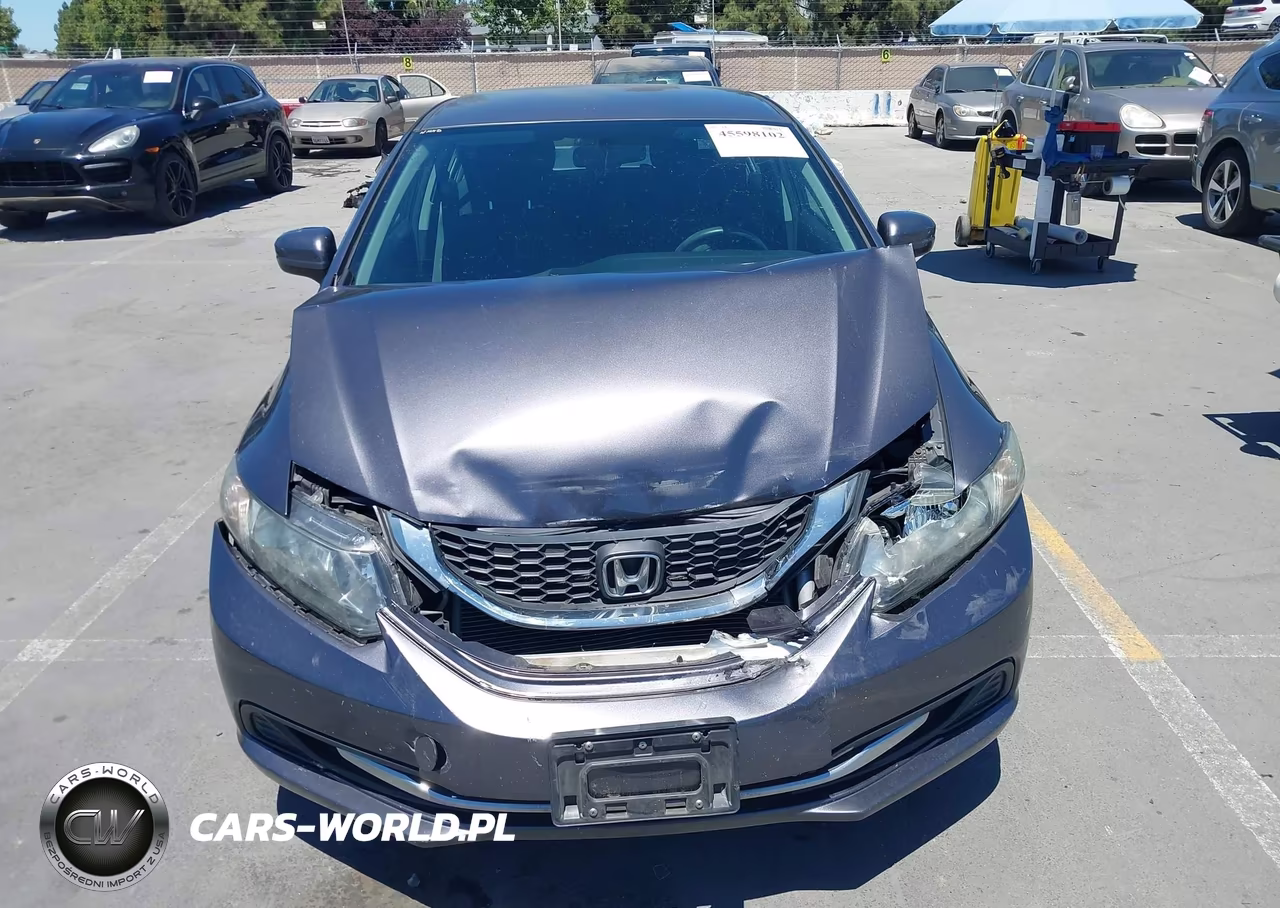 2014 Honda Civic Lx VIN:2HGFB2F58EH539215 - 12