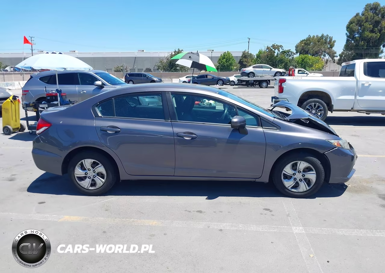 2014 Honda Civic Lx VIN:2HGFB2F58EH539215 - 13