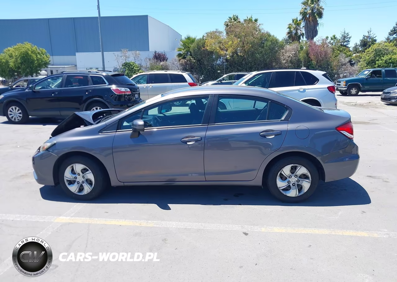 2014 Honda Civic Lx VIN:2HGFB2F58EH539215 - 14