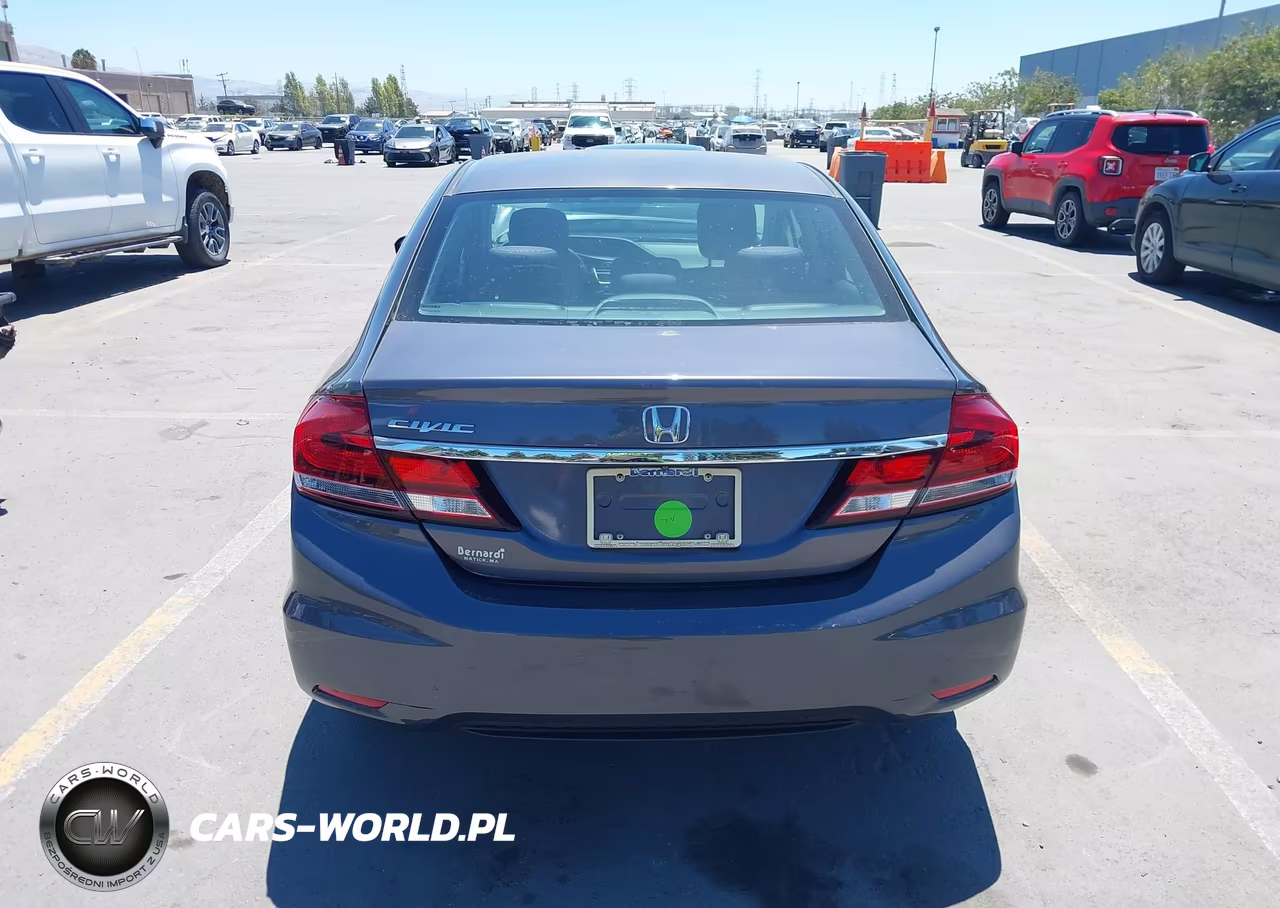 2014 Honda Civic Lx VIN:2HGFB2F58EH539215 - 16