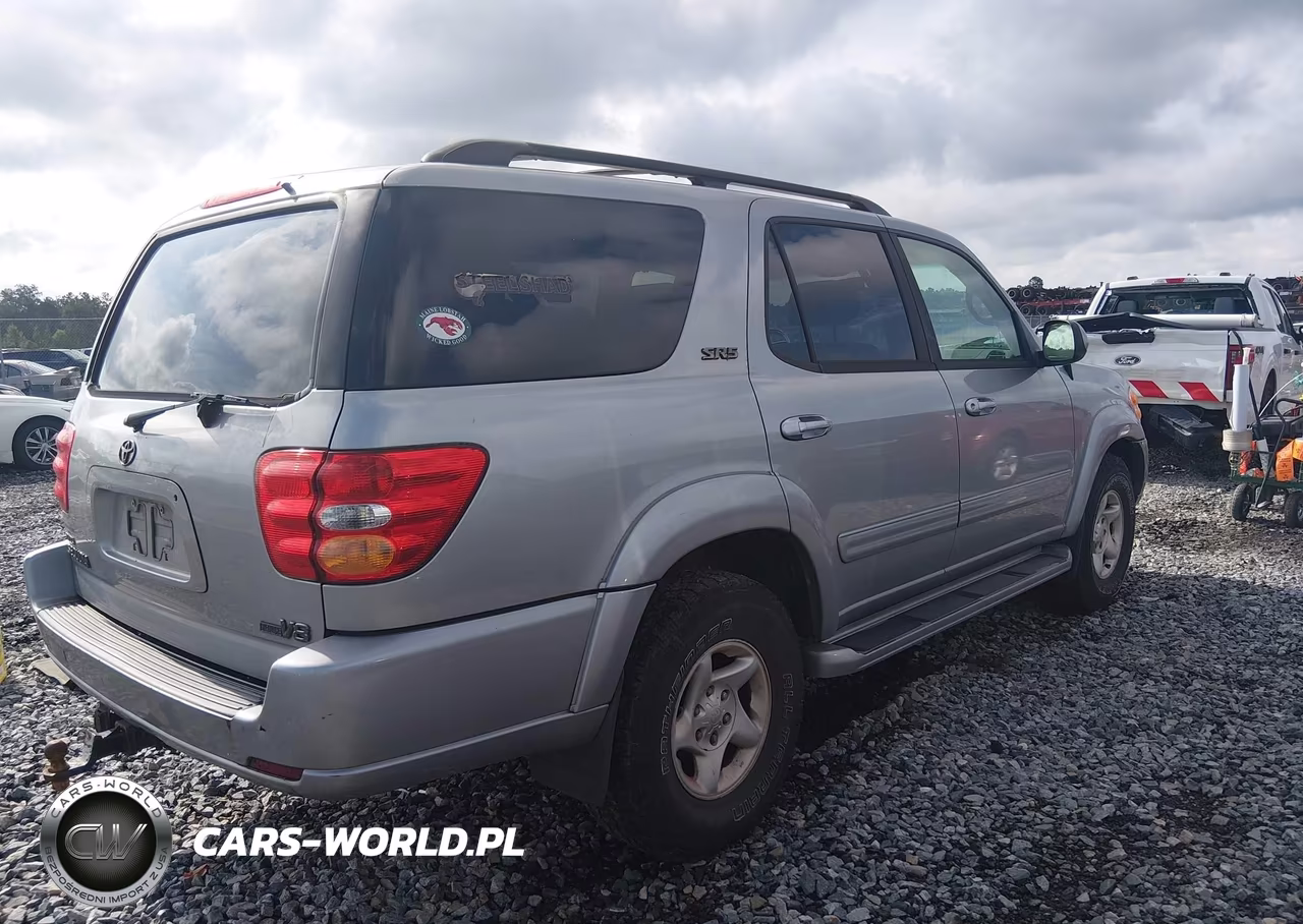 2002 Toyota Sequoia Sr5 V8 VIN:5TDZT34A32S132950 - 4