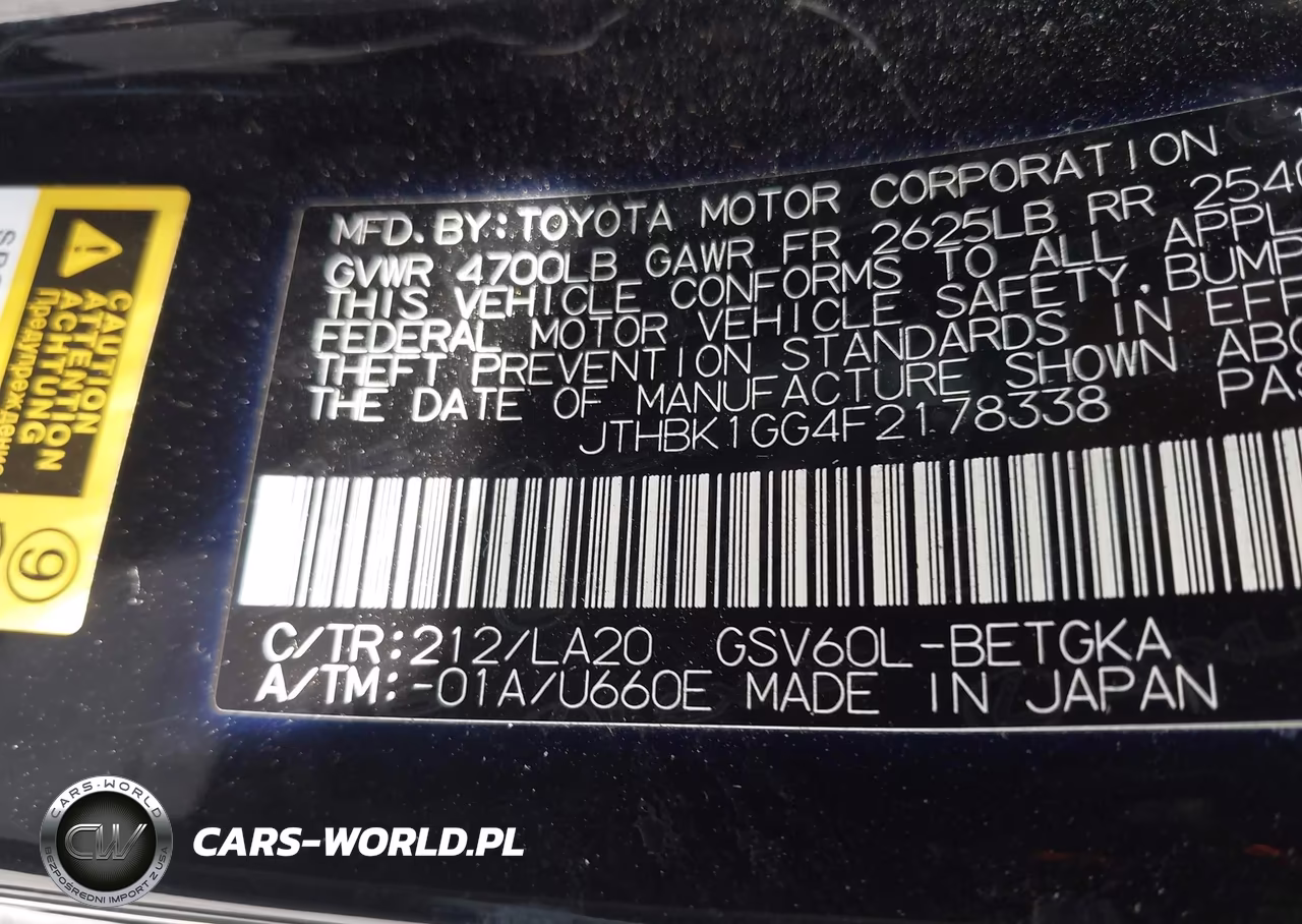 2015 Lexus Es 350 VIN:JTHBK1GG4F2178338 - 9