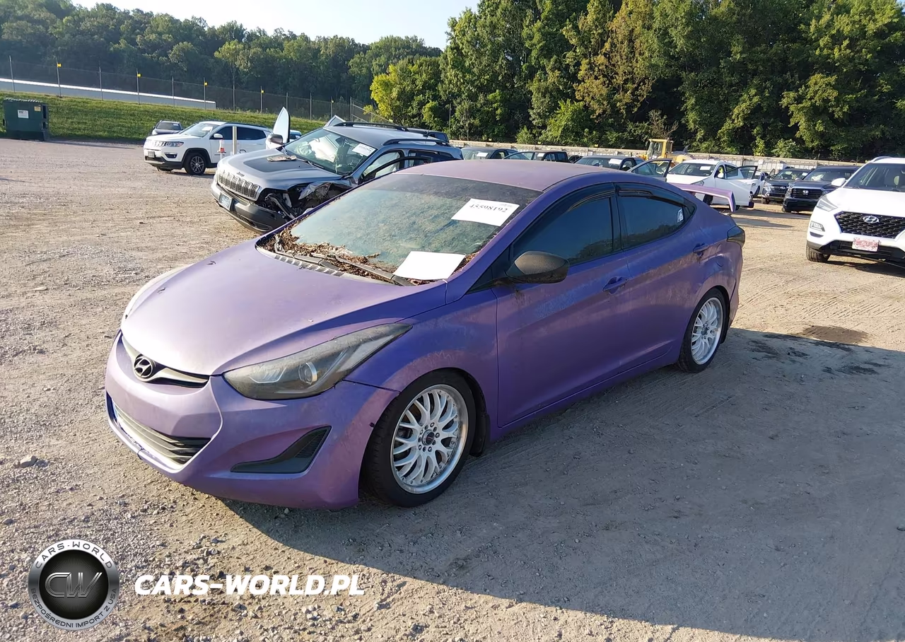 2016 Hyundai Elantra Se VIN:5NPDH4AE8GH716931 - 2