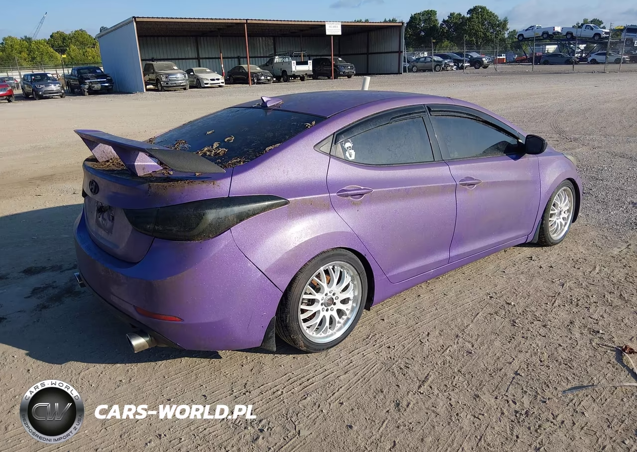 2016 Hyundai Elantra Se VIN:5NPDH4AE8GH716931 - 4