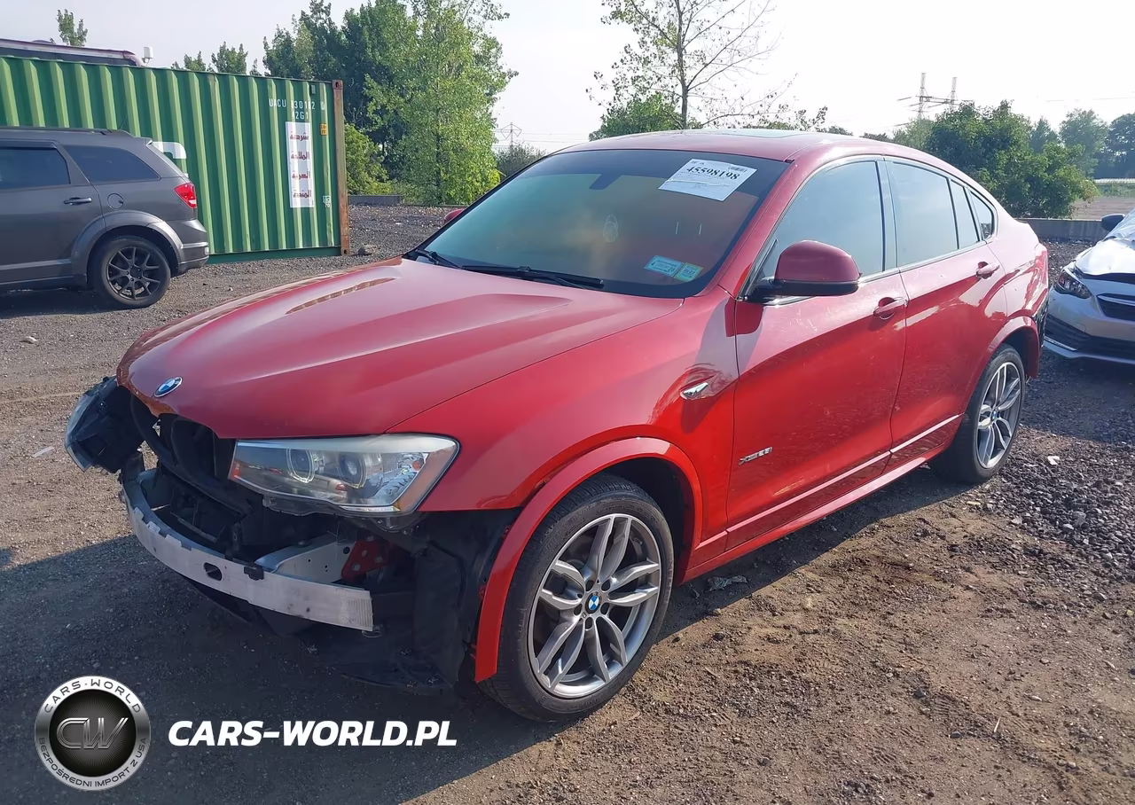 2016 BMW X4 xDrive28I VIN:5UXXW3C55G0R21399 - 2