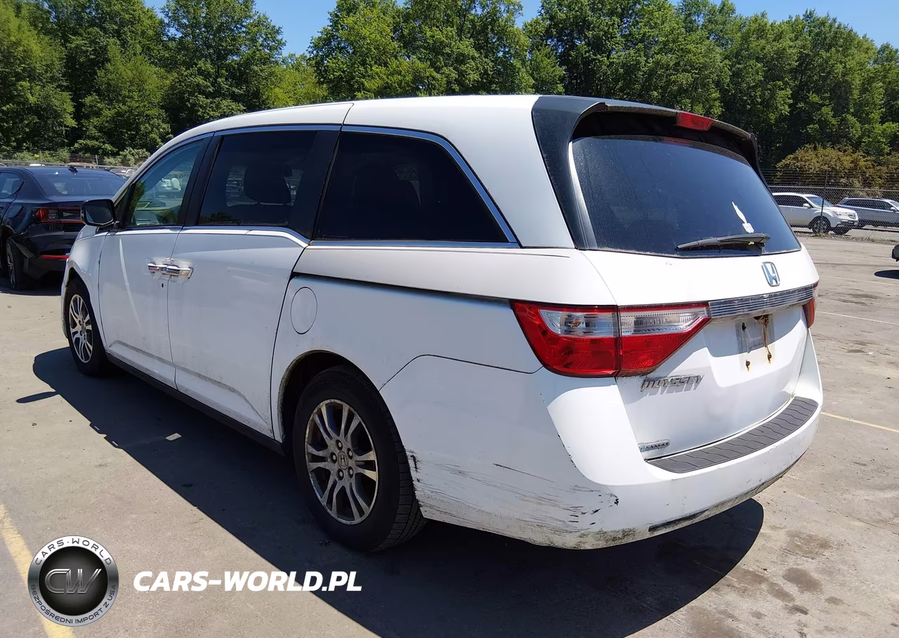 2012 Honda Odyssey Ex-L VIN:5FNRL5H64CB016177 - 3
