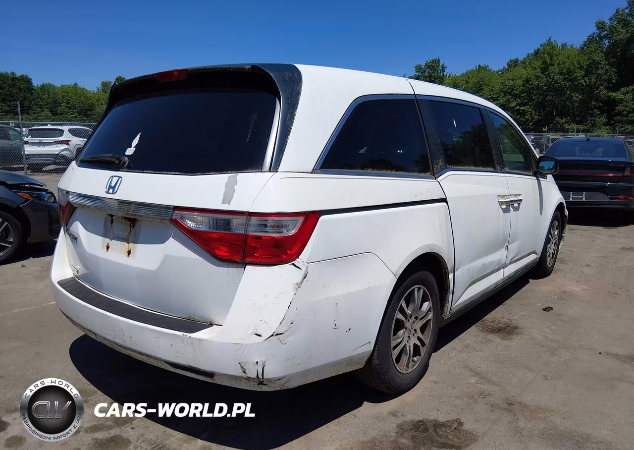 2012 Honda Odyssey Ex-L VIN:5FNRL5H64CB016177 - 4