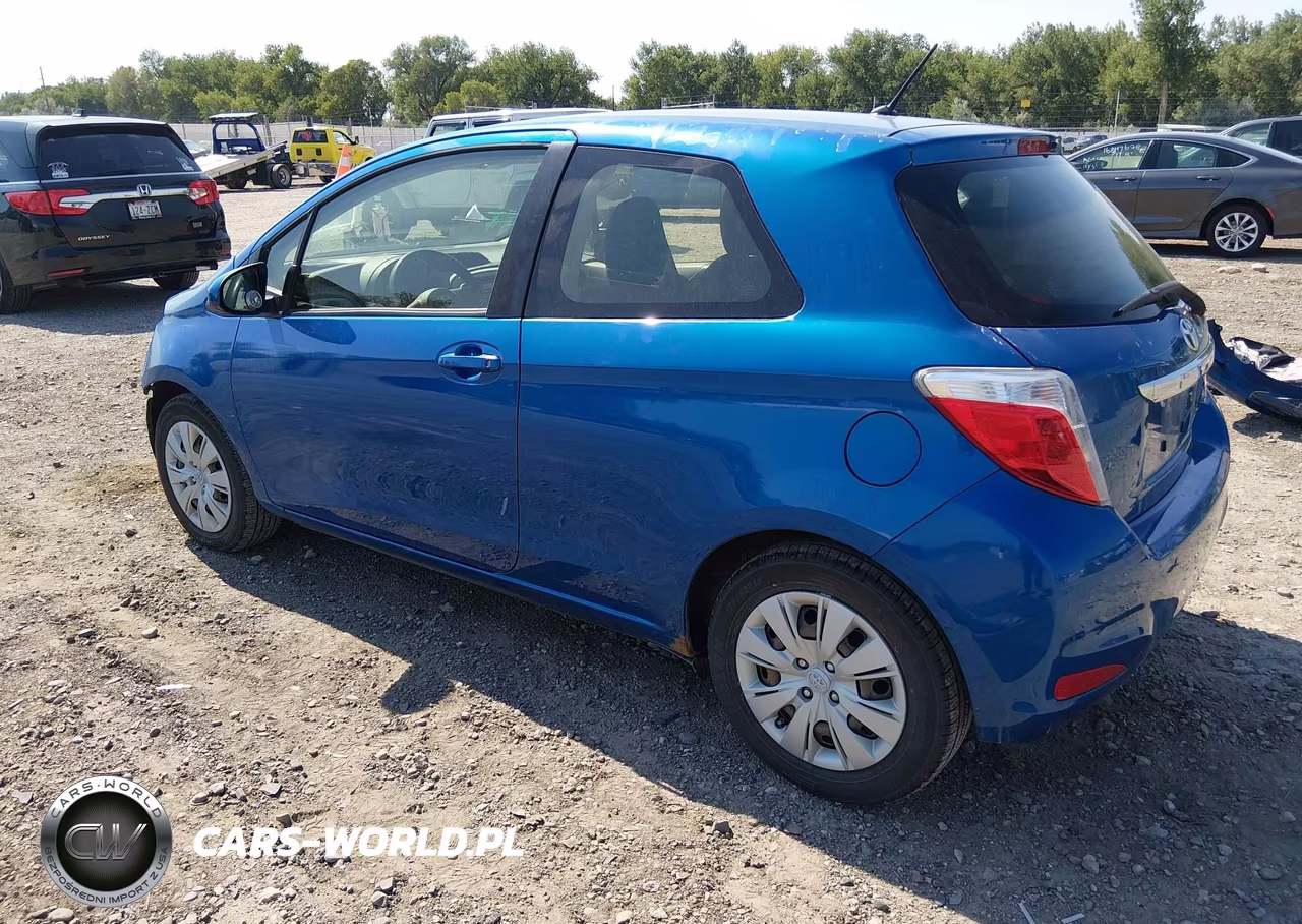 2012 Toyota Yaris L VIN:JTDJTUD31CD540655 - 3